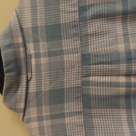 TOMMY HILFIGER Oxford Plaid Short Sleeve Button Down Shirt - Picture 7 of 10
